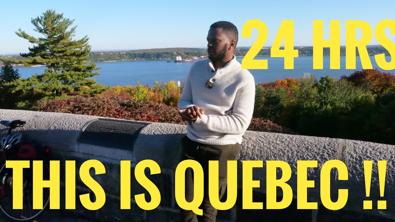 How to travel QUEBEC CITY in 24 hrs  (GUIDE) - Things to do, see and eat.(FRANCE IN CANADA) ðŸ‡¨ðŸ‡¦