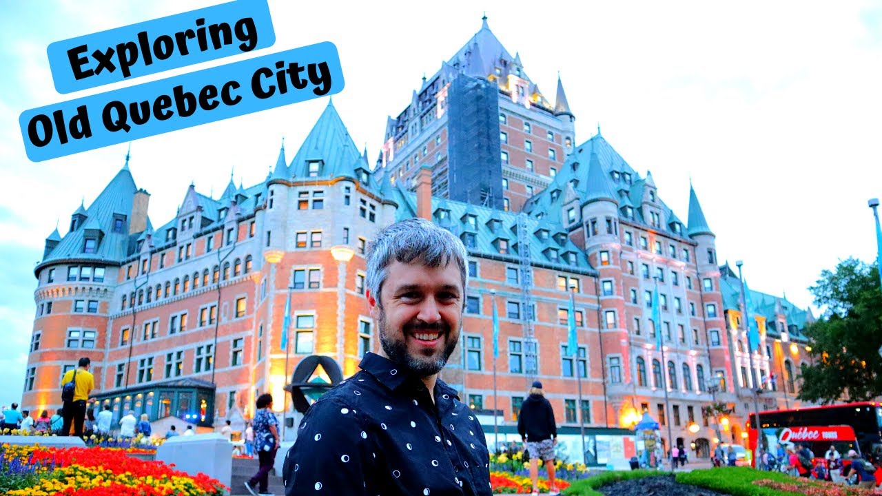 Exploring OLD QUEBEC CITY, CANADA - Can't Believe THIS is in North America!