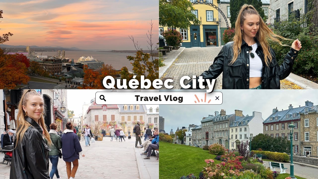 Exploring Québec City | *Québec Travel Vlog pt. 1*