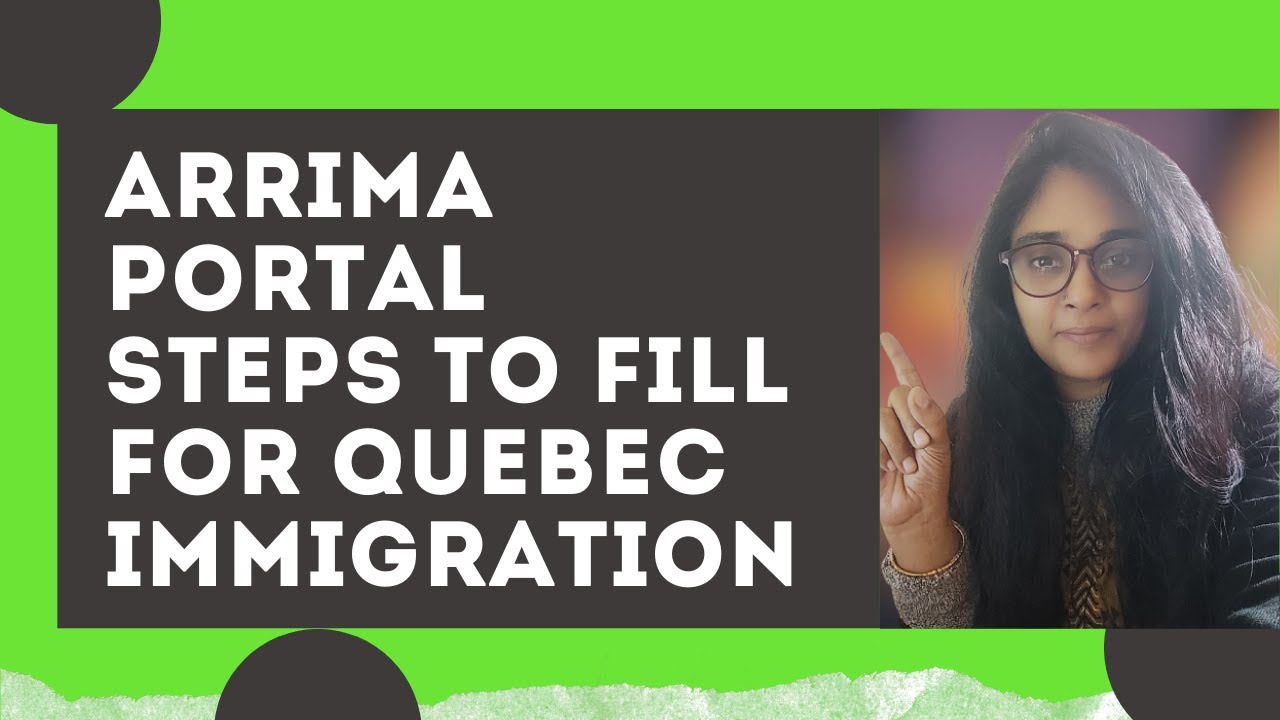 Arrima Portal/Quebec Immigration (Canada): Easy steps to create Arrima portal#arrima #quebec#québec