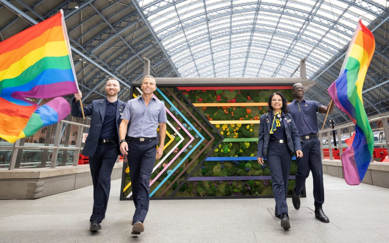 Eurostar welcomes nearly 50,000 travellers to London as they celebrate London Pride with The National Railway Museum to preserve LGBTQ+ history in rail