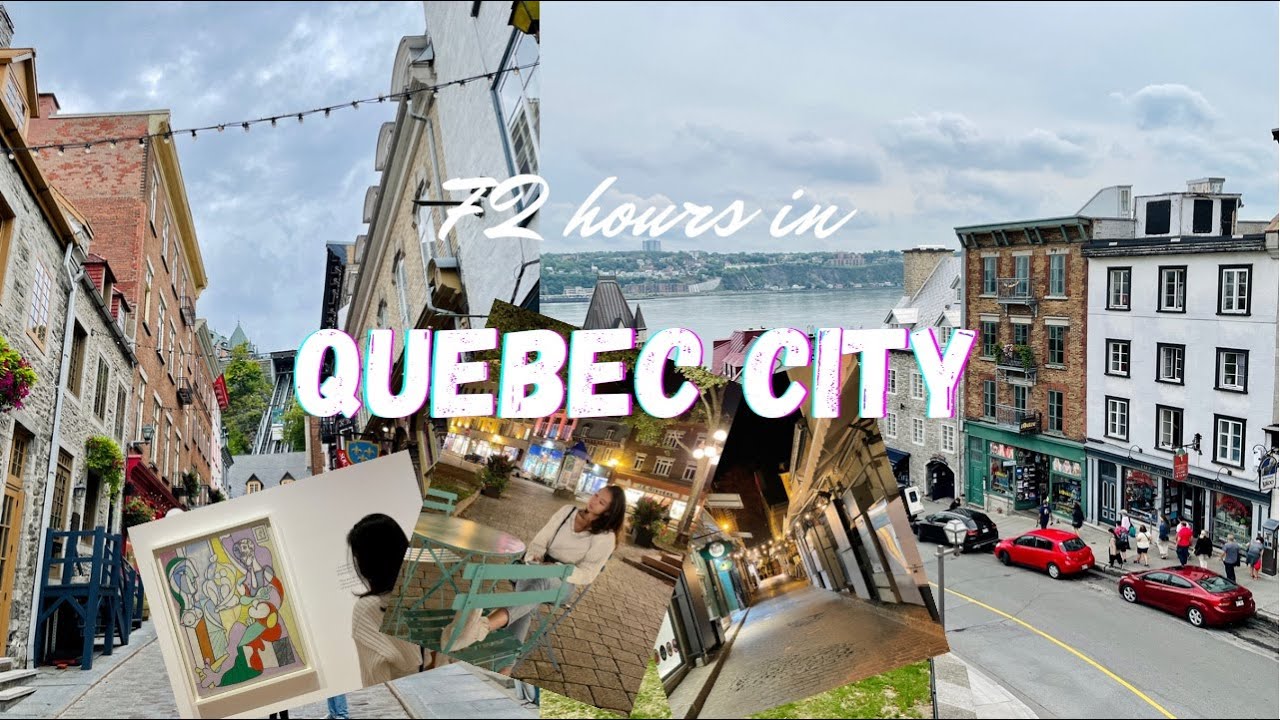 72 Hours in Quebec City | Walking around Old Quebec | Delicious food