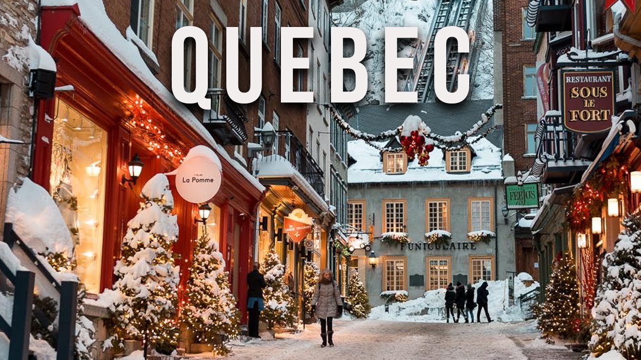 We can't believe THIS is in NORTH AMERICA! | Winter in Quebec City CA