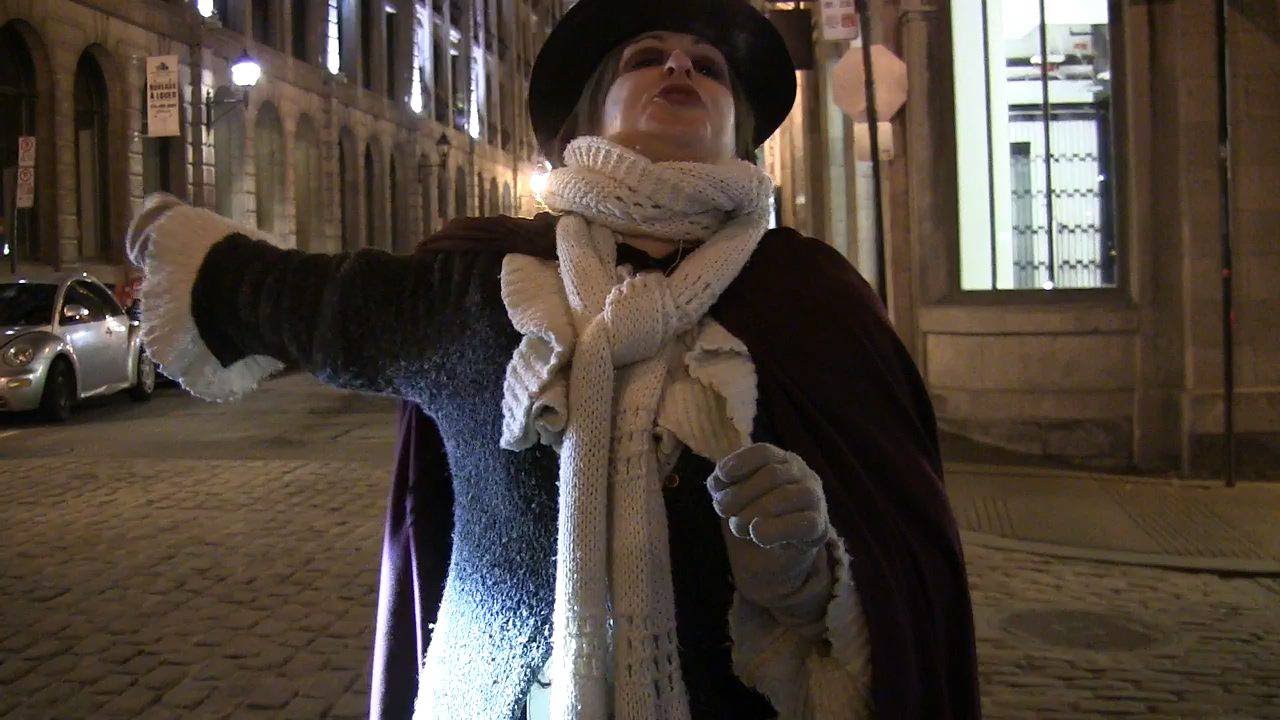 On the job with a ghost walk tour guide